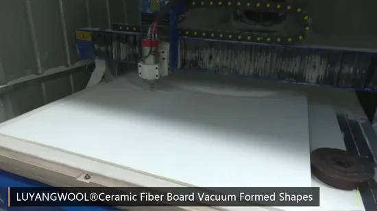 Vacuum Formed Thermal Insulation Ceramic Fiber Special Shaped Pieces